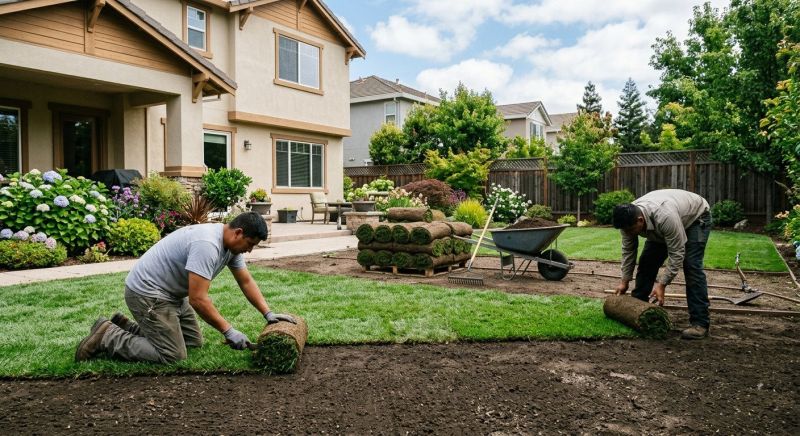 Ryegrass Sod Installation in Honolulu, HI