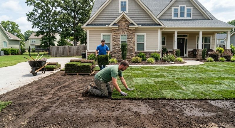 Sodding Service in Rockwall, TX