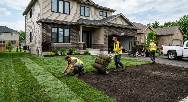 Bentgrass Sod Installation in Rockwall, TX