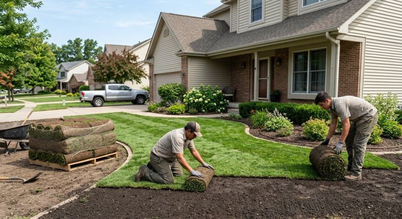 Centipede Sod Installation in Rockwall, TX