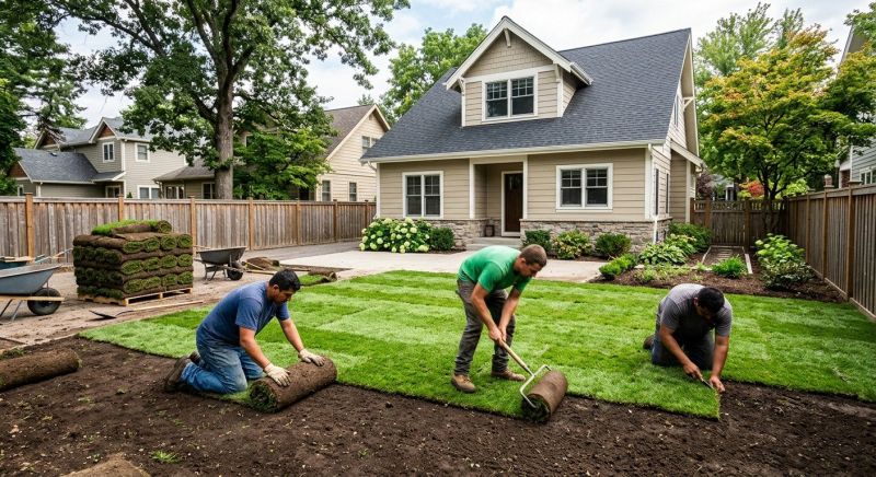 Sod Landscaping in Rockwall, TX