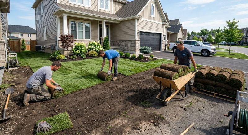 Sod Laying Service in Rockwall, TX