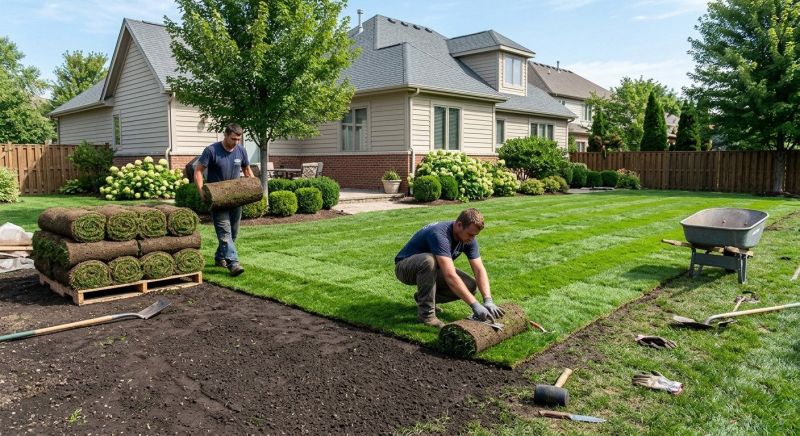 Yard Sod Replacement in Ventura County, CA